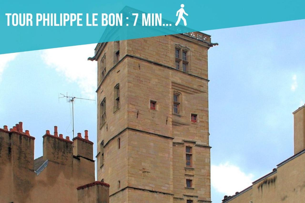Le Dormeur Du Val - Topdestination Dijon - Centre Ville - Classe 3 Etoiles Eksteriør billede