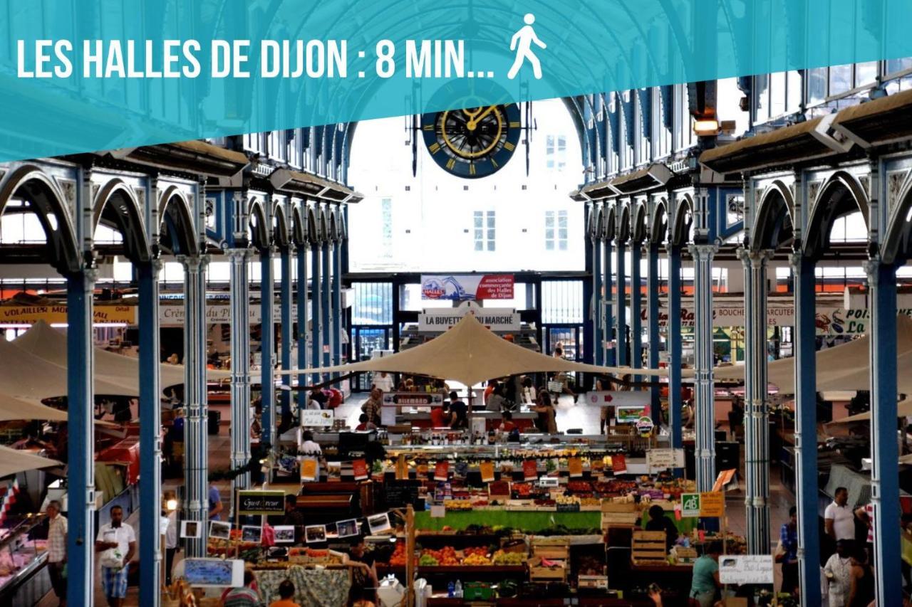 Le Dormeur Du Val - Topdestination Dijon - Centre Ville - Classe 3 Etoiles Eksteriør billede